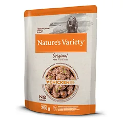 Nature's Variety Wet Original Med Dog Konservai vidutinių ir didžiųjų veislių šunims su vištiena 300 g
