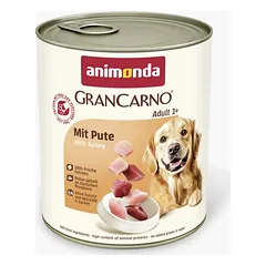 Animonda GranCarno Adult: konservai suaugusiems šunims su kalakutiena, 800 g