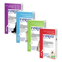 Fypryst antiparazitinis užlašinamasis tirpalas šunims - Pet24