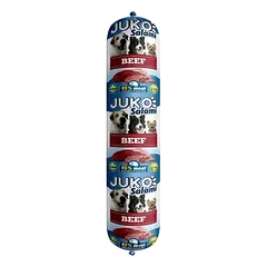 JUKO Salami Beef Dešra šunims (be sojos, 100% natūrali)