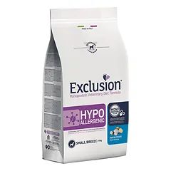 Exclusion Hypoallergenic mini sausas mažų veislių šunų maistas su žuvimi ir bulvėmis S 2 kg