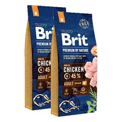 BRIT Premium By Nature Adult M 2x8kg 