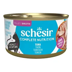 Schesir konservuotas maistas katėms su tunu, 85g