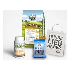 Bellfor Rottweiler Futter Set - Wiesen-Schmaus + Dental Sticks
