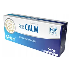Vetfood For Calm 60 kaps. - streso mažinimo, raminamasis papildas šunims ir katėms