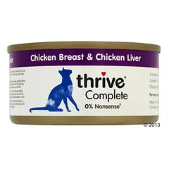 Thrive Complete drėgnas maistas katėms 6 x 75 g — 4 nuotrauka