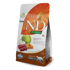 Farmina N&D Pumpkin feline VENISON, PUMPKIN AND APPLE RECIPE 5kg