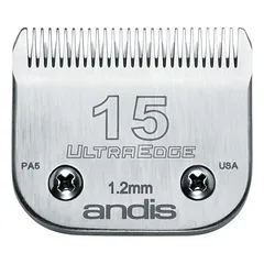 Andis plaukų kirpimo peiliukai UltraEdge Size 15, 3/64" - 1.2 mm — 2 nuotrauka