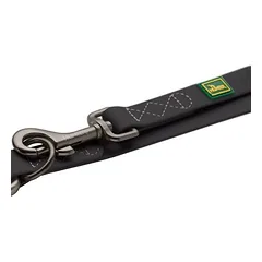 HUNTER reguliuojamas pavadėlis Havanna Mini, juodas, 200 cm ilgio, 15 mm pločio — 2 nuotrauka
