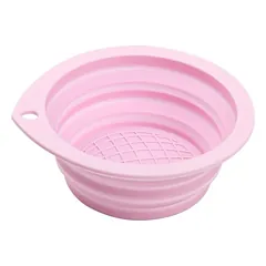 Pet Advance gyvūnų augintinių dubenėlis, silikoninis, 13.9x13x0.5 cm, mėlynas — 3 nuotrauka