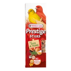 Versele Laga Prestige Sticks lazdelės su kiaušiniu ir čobreliais kanarėlėms - Pet24 parduotuvėje pet24.lt