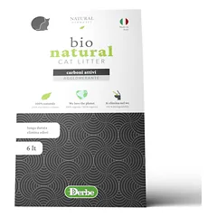 Natural Derma Pet kukurūzų kačių kraikas su aktyvuota anglimi, 20 l — 2 nuotrauka