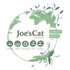 Cat's Best Joe's Cat kietėjantis kraikas katėms iš perdirbto popieriaus, 32 l (12 kg) — 3 nuotrauka