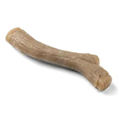 Nylabone Gourmet Stick Žemės Riešutų Sviestas - patvarus šunų kramtukas, intensyvus žemės riešutų sviesto skonis, XL — 2 nuotrauka