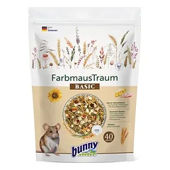 Bunny Nature FarbmausTraum BASIC 500 g, pašaras graužikams