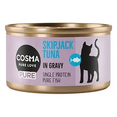 Cosma Pure drėgnas maistas katėms 6 x 80 g — 4 nuotrauka