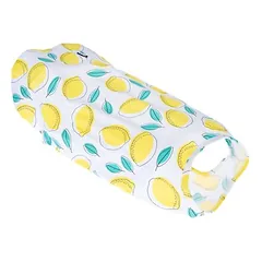 TIAKI Pet & Parent pižama augintiniui ir šeimininkui, citrina, Pižama šeimininkams, dydis S + atitinkami šuns marškinėliai, nugaros ilgis 45 cm — 3 nuotrauka