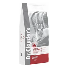 DR. CLAUDER`S INDOOR subalansuotas sausas maistas suaugusioms ramesnio būdo katėms 10 kg