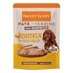Nature's Variety Megapack Paté No Grain Adult Medium/Maxi, drėgnas maistas šunims 16 x 300 g, 200 - 399 g — 4 nuotrauka