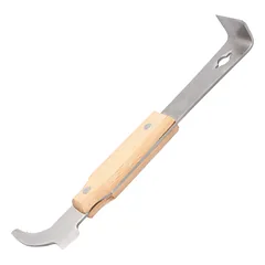 Rankena bičių rėmelių atskyrimui medine rankena nerūd. plieno 26 cm