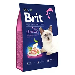 Brit Premium Cat Adult Chicken sausas maistas suaugusiems katėms su vištiena ir vištienos kepenėlėmis, 8 kg