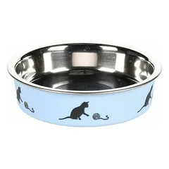 Flamingo FEEDING BOWL CAT KENA BLUE 11,5CM 180ML