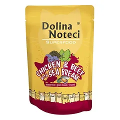 Dolina Noteci Superfood drėgnas maistas katėms 10 x 85 g — 2 nuotrauka