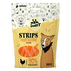 Mr.Bandit Dog Strips vištienos juostelės 500 g