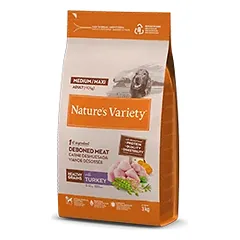 Nature’s Variety HEALTHY GRAINS MED/MAXI ADULT TURKEY 3 kg — 3 nuotrauka
