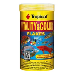 Tropical Vitality&Color spalvas ryškinantis maistas žuvims 100 ml