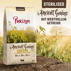 Purizon Adult Sterilised Huhn mit Fisch - Urgetreide