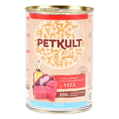 Petkult Junior konservai šunims su jautiena, 400 g photo