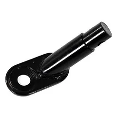 lionto Fahrradanhängerkupplung universal aus Stahl, schwarz