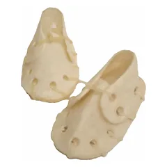 Batas iš buivolo odos oda balta JUKO Užkandžiai 12,5 cm (10 vnt)