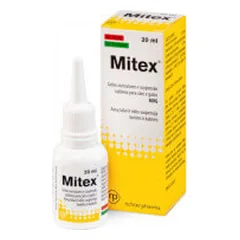 Mitex ausų lašai ir odos suspensija šunims ir katėms