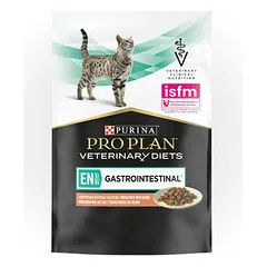 Purina Pro Plan Veterinary Diets EN Gastrointestinal su lašiša, drėgnas veterinarinis maistas katėms 85 g
