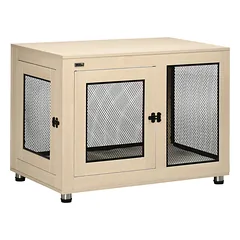 Narvas-baldas šunims iki 30 kg su 2 durelėmis ir pagalve, 94x60x71,5 cm, ąžuolo spalvos