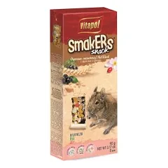 Vitapol Smakers® degu su vaisiais, riešutais ir rožių žiedlapiais