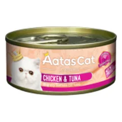 Aatas Cat Creamy Chicken & Tuna konservai katėms