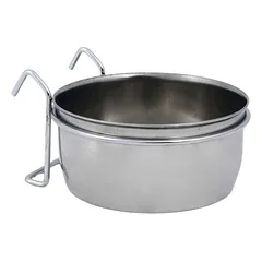 Beeztees dubenėlis šunims Coopcup Inox su kabliuku, Talpa: 200 ml — 2 nuotrauka