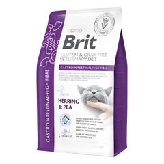 BRIT GF Veterinary Diets Cat Gastrointestinal High Fibre sausas pašaras katėms 2kg