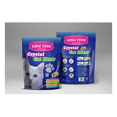 Silica gel cat litter Long Feng 3,8l nuotrauka