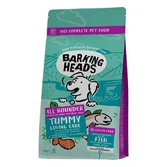 BARKING HEADS Tummy Lovin Care Fish šunims su žuvimi 2kg