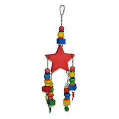 VDG Red Star multi color žaislas paukščiams 40cm