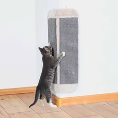 Trixie Scratching Board For Corners kampinis draskomasis paviršius katėms su sizalio paviršiumi, šviesiai pilkas, 32×60 cm — 2 nuotrauka