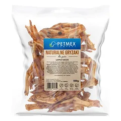 PETMEX Kacų Kojos 500g natūralus kramtomasis skanėstas šunims