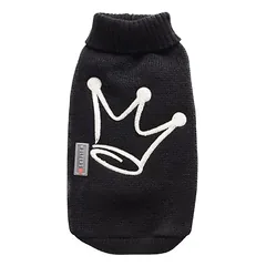 Wolters Strickpullover Krone schwarz