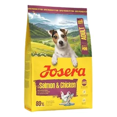 Josera Mini Salmon+Chicken sausas pašaras mažų veislių šunims su lašiša ir vištiena, 10 kg