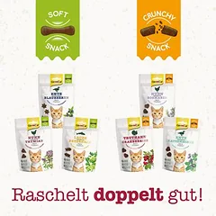GimCat Crunchy Snacks skanėstai katėms, 50 - 79 g — 3 nuotrauka