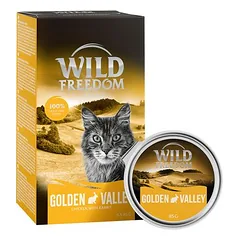 Wild Freedom Adult lėkštutė, drėgnas maistas katėms, ekonominė pakuotė 24 x 85 g, Wide Country - Huhn pur — 4 nuotrauka
